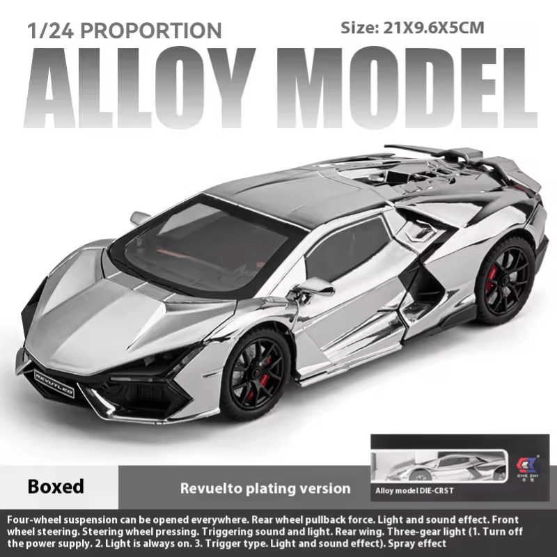 1/24 Scale Lamborghini Revuelto Die-cast Model Car