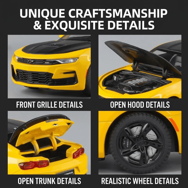 1/24 Scale Chevrolet Camaro Die-cast Model Car