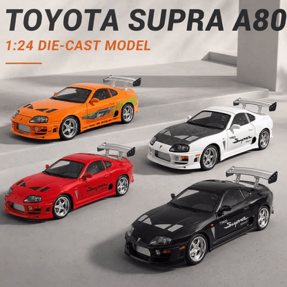 1/24 Scale Toyota Supra A80 Die-cast Model Car