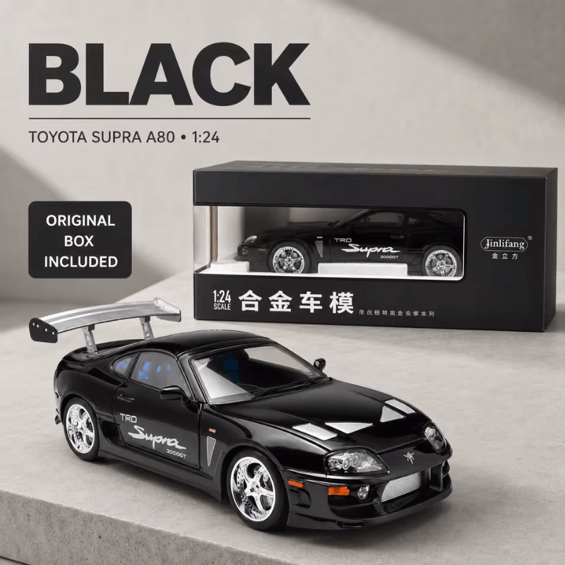 1/24 Scale Toyota Supra A80 Die-cast Model Car