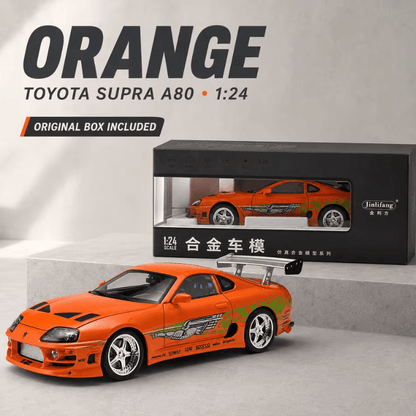 1/24 Scale Toyota Supra A80 Die-cast Model Car