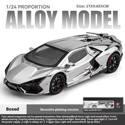 1/24 Scale Lamborghini Revuelto Spray Die-cast Model Car