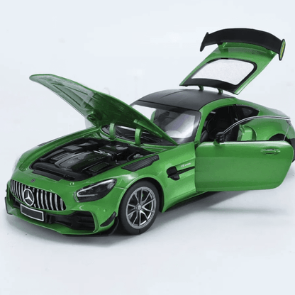 1/18 Scale Mercedes Large Size AMG GTR Alloy Car Model