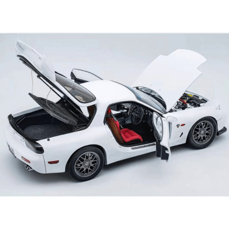 Scale Model Rx7 1/18 Scale Mazda RX-7 Die-cast Model Car – nicehomie