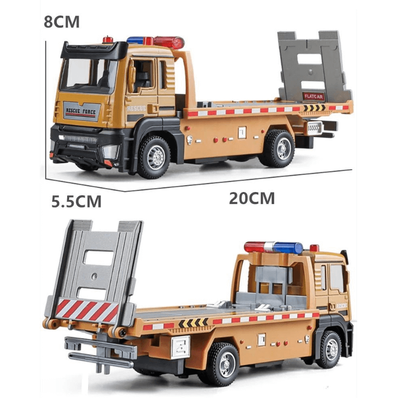 1/32 Scale Traffic Road Rescue  Die-cast Alloy Model Car