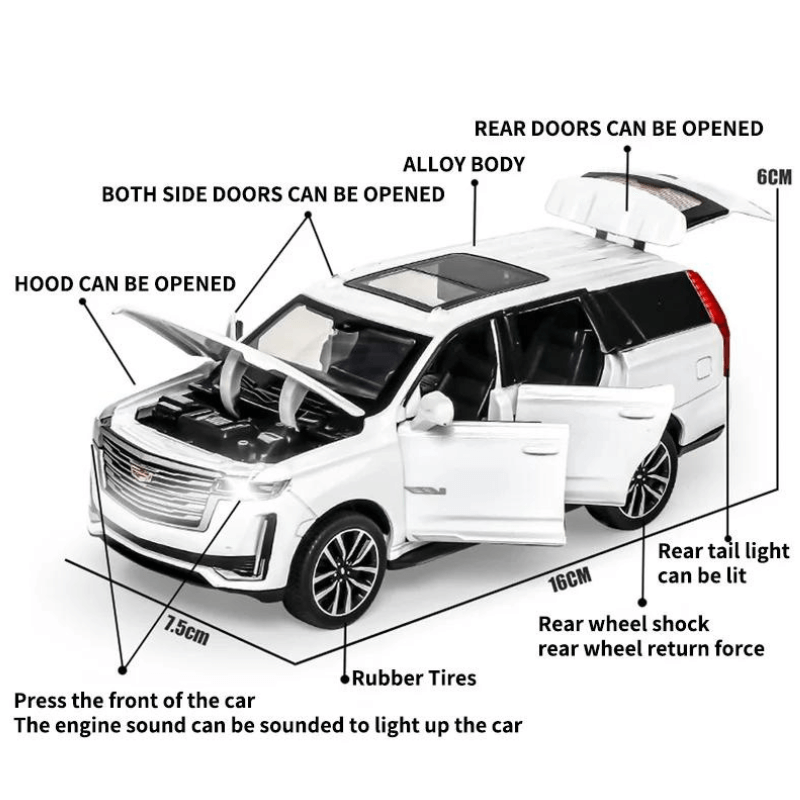 1/32 Scale Cadillac Escalade Die-cast Model Car