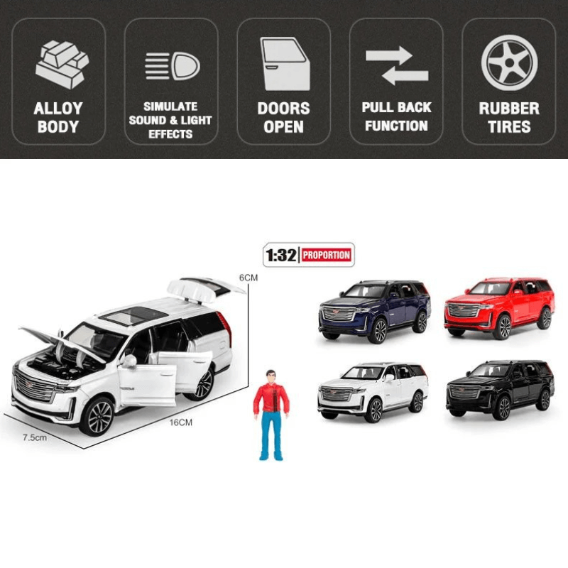 1/32 Scale Cadillac Escalade Die-cast Model Car