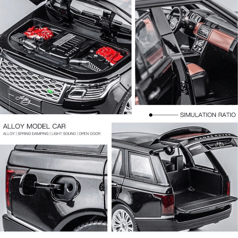 1/18 Scale Range Rover Alloy Die-cast Model Car