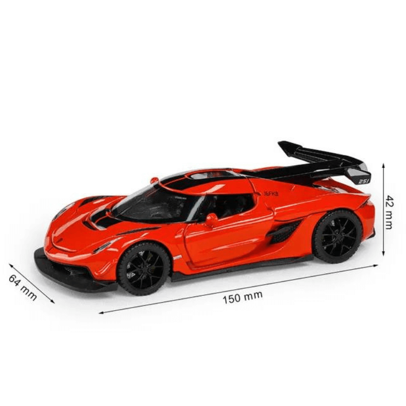 1/32 Scale Koenigsegg Jesko Die-cast Model Car