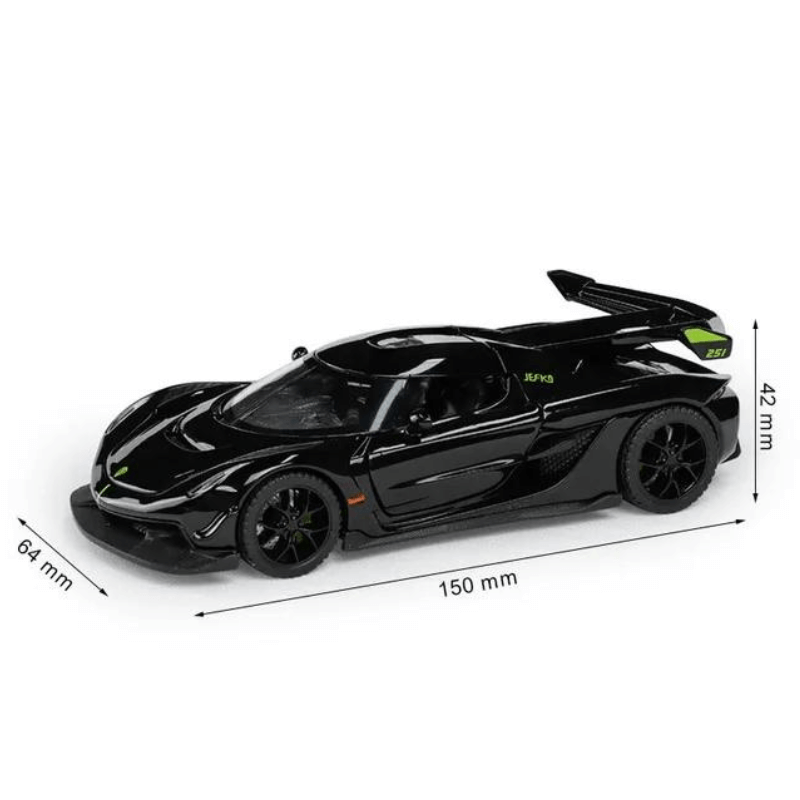 1/32 Scale Koenigsegg Jesko Die-cast Model Car