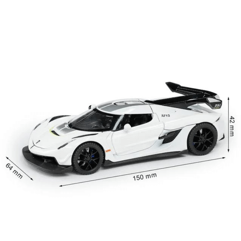 1/32 Scale Koenigsegg Jesko Die-cast Model Car
