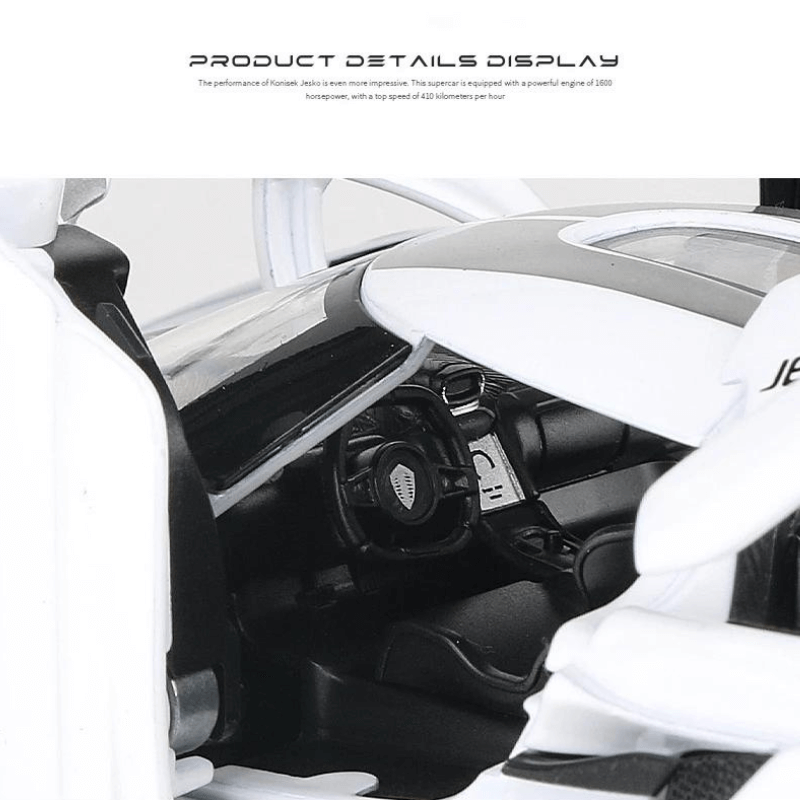 1/32 Scale Koenigsegg Jesko Die-cast Model Car