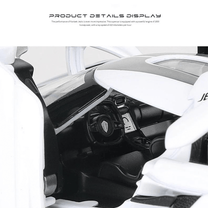 1/32 Scale Koenigsegg Jesko Die-cast Model Car