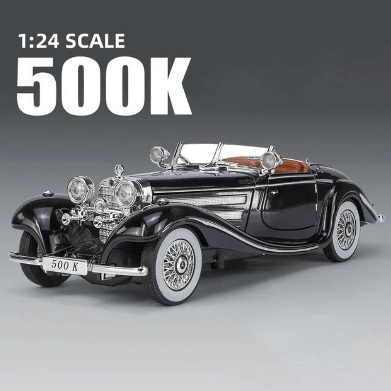 1/24 Scale Mercedes-Benz 500K Classic Car Alloy Model Car