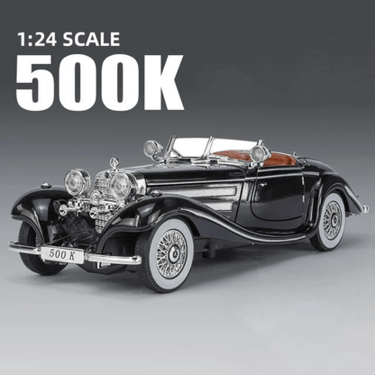 1/24 Scale Mercedes-Benz 500K Classic Car Alloy Model Car