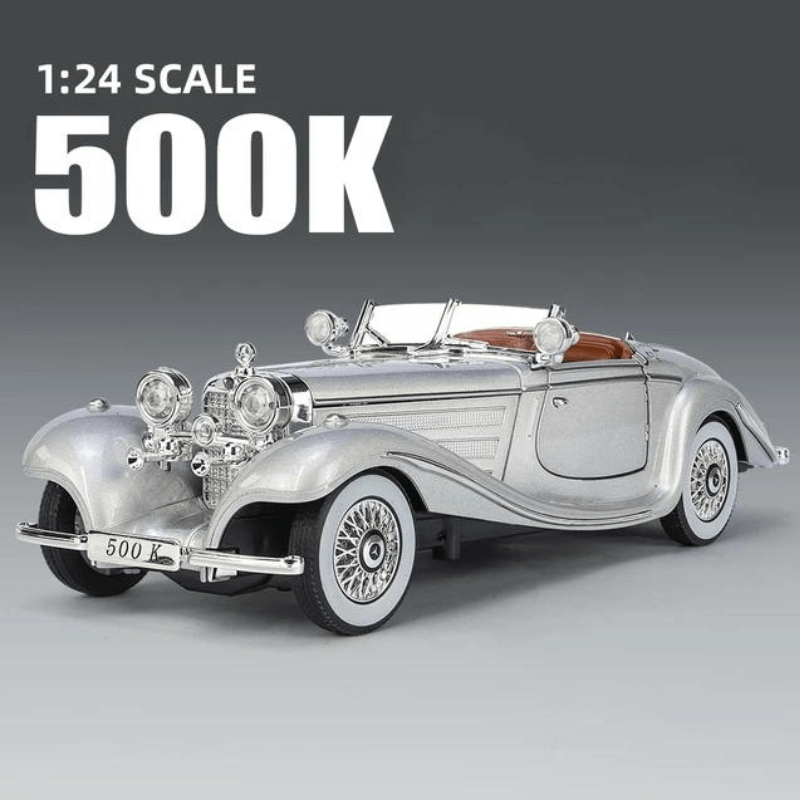 1/24 Scale Mercedes-Benz 500K Classic Car Alloy Model Car