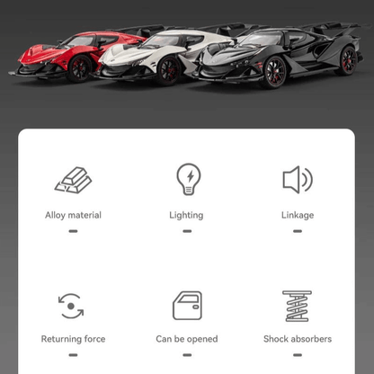 1/24 Scale Apollo IE Intensa Alloy Model Car