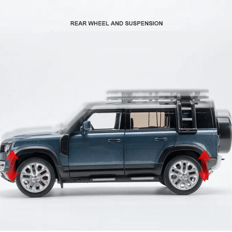 1/18 Scale Large Size Land Rover Defender 110 Die-cast Model Car