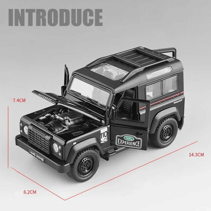 1/32 Scale Land Rover Defender 90 Die-cast Model Car