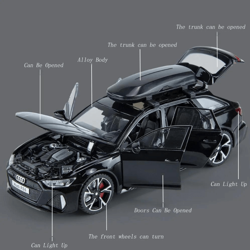 1/32 Scale Audi RS6 Avant Car Model