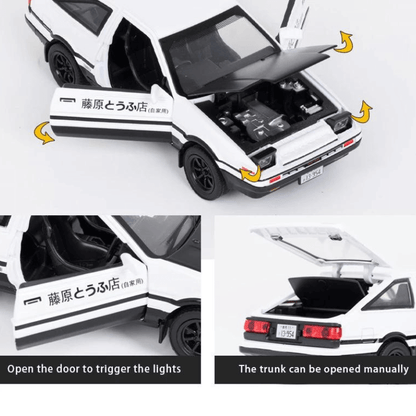 1/32 Scale Toyota AE86 Die-cast Model Car