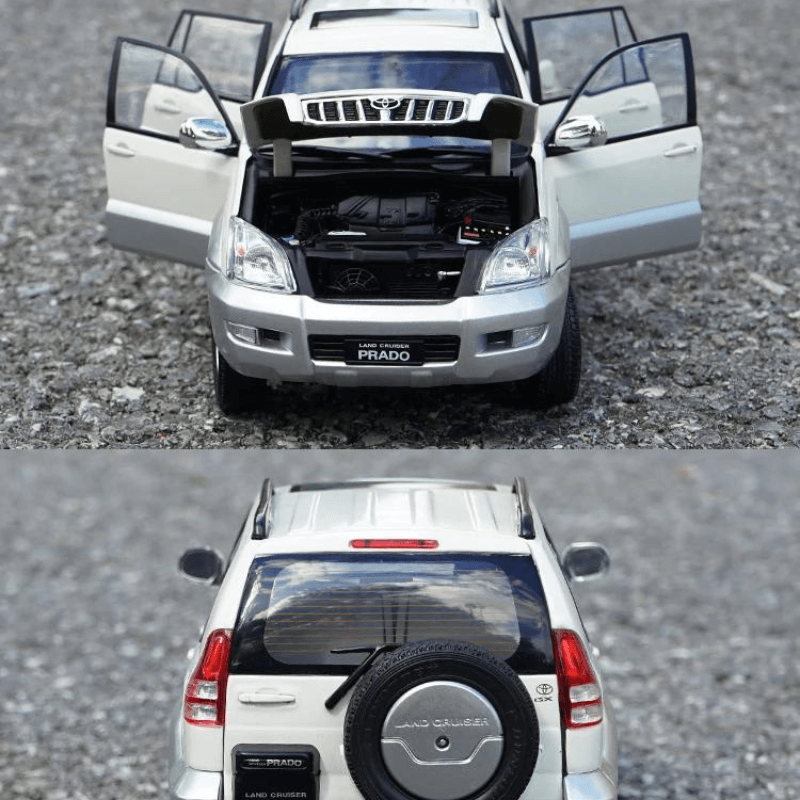 1/18 Scale Toyota Land Cruiser Prado Die-cast Model Car