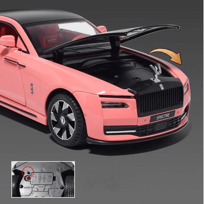 1/24 Scale Rolls Royce Spectre Die-cast Model Car