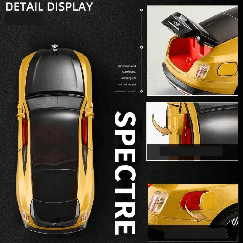 1/24 Scale Rolls Royce Spectre Die-cast Model Car