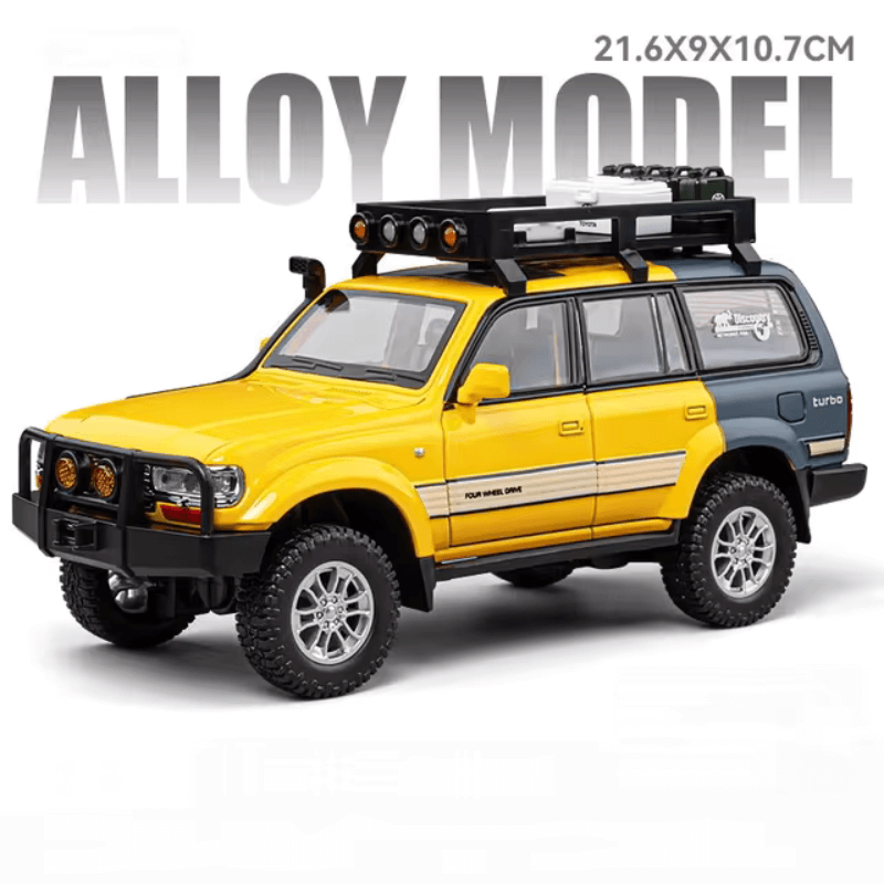 1/24 Scale Toyota Land Cruiser 80 Die-cast Model Car