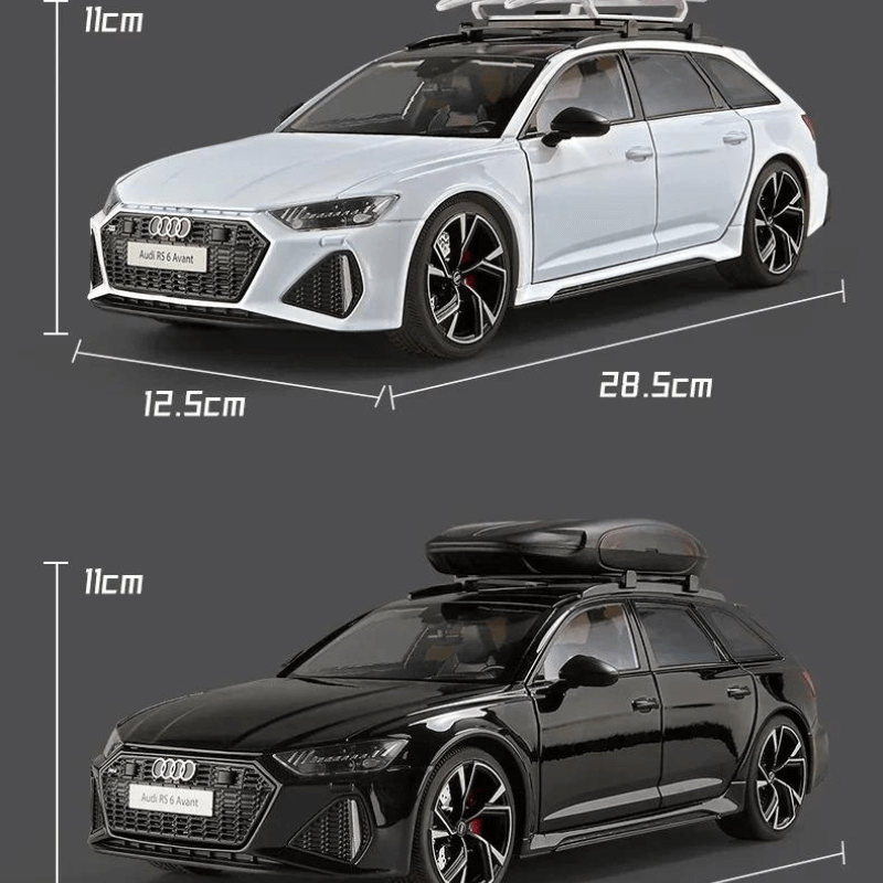 1/18 Scale Audi RS6 Avant Die-cast Model Car