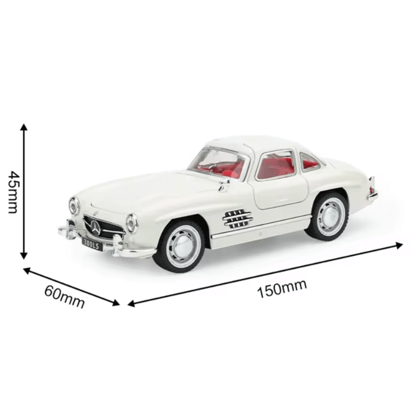 1/32 Scale Mercedes Benz 300SL Die-cast Model Car