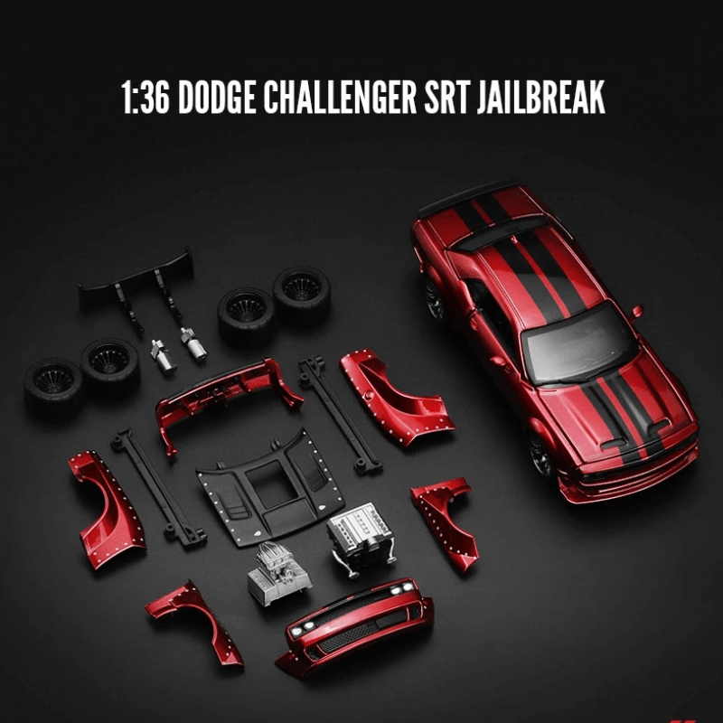 1/36 Scale Dodge Challenger SRT Die-cast Model Car