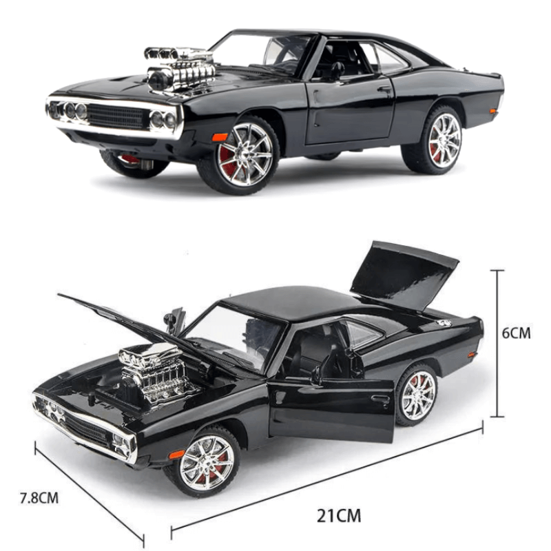 1/24 Scale Dodge Charger Alloy Muscle Car Model
