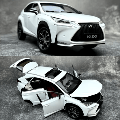 Lexus NX 200t コレクターズエディション 1/18スケール ホワイト 1/18 Scale LEXUS NX 200T SUV White Diecast Car ModelToy