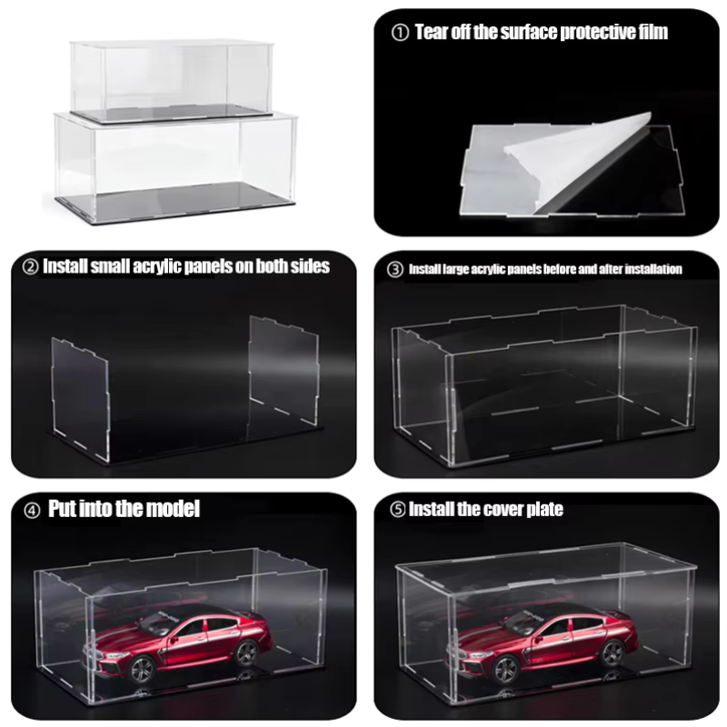 Car model acrylic box for gift