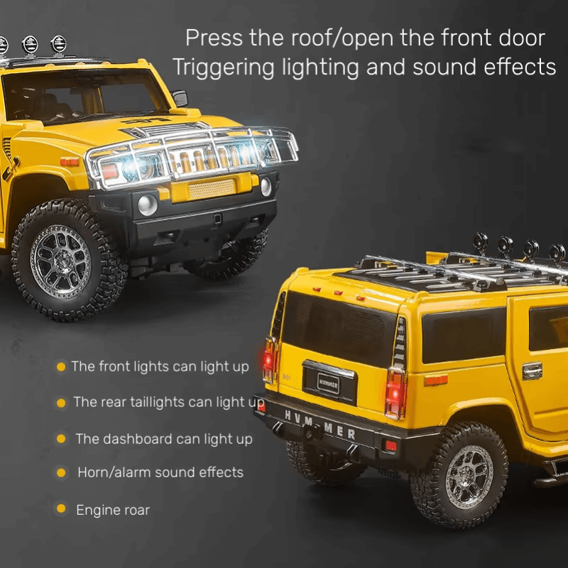 1/18 Scale Hummer H2 Die-cast Model Car