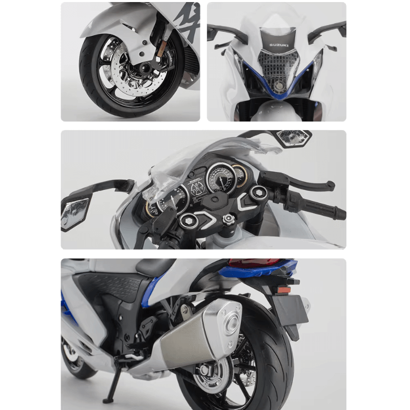 1/9 Scale Suzuki Hayabusa GSX-1300R Die-cast Model Car