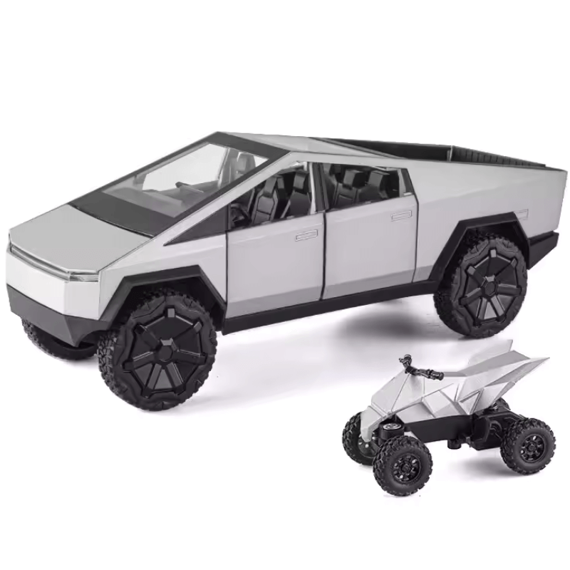 1/24 Scale Tesla Cybertruck Pickup Die-cast Model Car