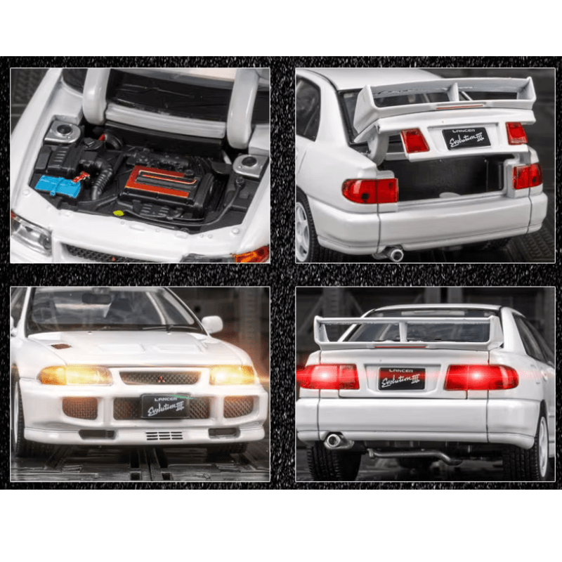 1/32 Scale Mitsubishi Lancer EVO Die-cast Model Car