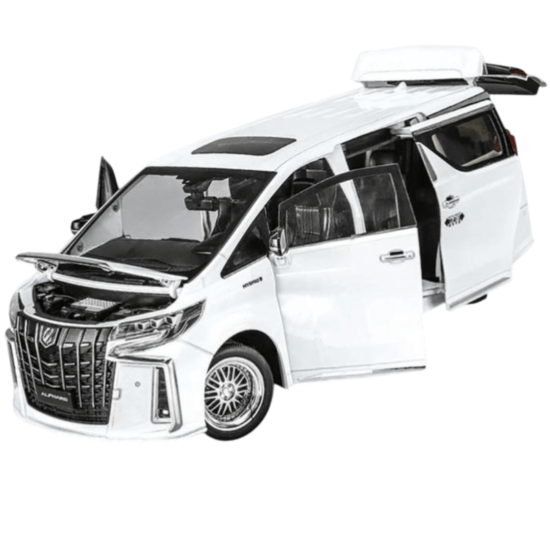 1/18 Scale Toyota Alphard Die-cast Model Car