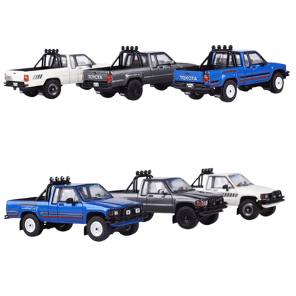 1/64 Scale Hilux SR5 XTRA Cab Pickup Truck