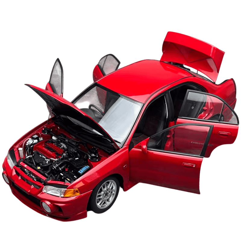 1/18 Scale Mitsubishi Lancer Evolution IV Die-cast Model Car