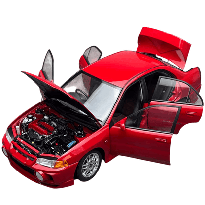 1/18 Scale Mitsubishi Lancer Evolution IV Die-cast Model Car