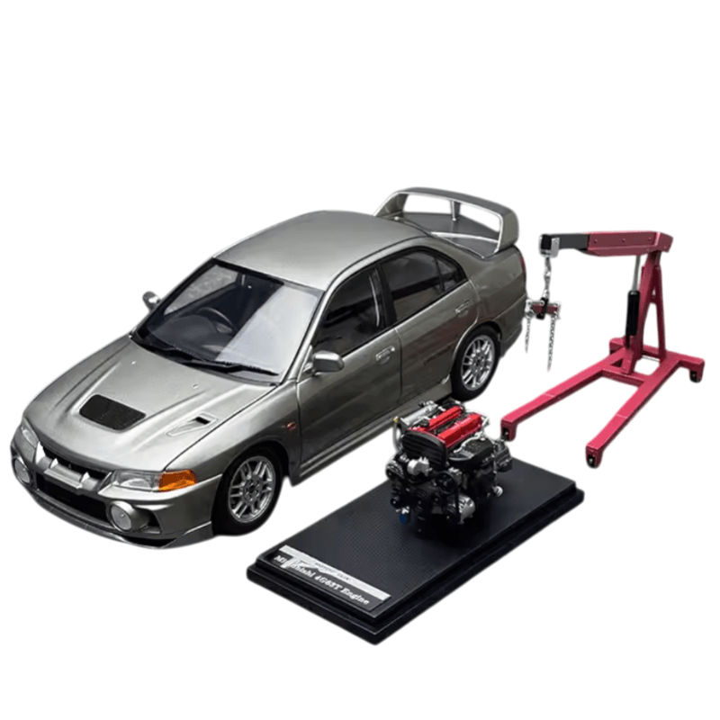 1/18 Scale Mitsubishi Lancer Evolution IV Die-cast Model Car