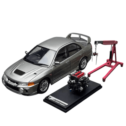 1/18 Scale Mitsubishi Lancer Evolution IV Die-cast Model Car