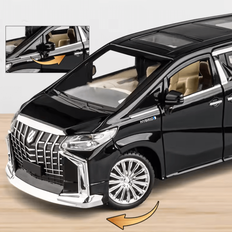 1/24 Scale Toyota Alphard Die-cast Model Car