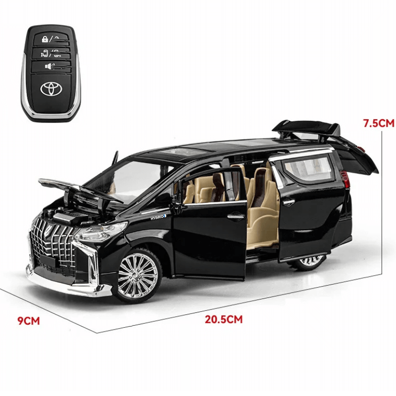 1/24 Scale Toyota Alphard Die-cast Model Car