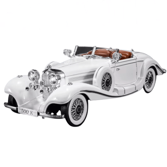 1/18 Scale Large Size Mercedes Benz 500K Die-cast Model Car
