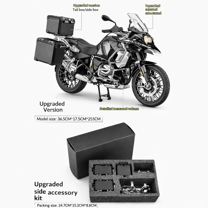 1/6 Scale BMW R 1250 GS Remote Control Die-cast Model