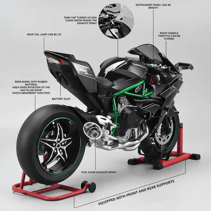 1/6 Scale Kawasaki ninja H2R Die-cast Model